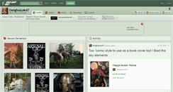 Desktop Screenshot of oenghuslok47.deviantart.com