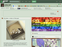 Tablet Screenshot of meta-narf.deviantart.com