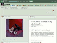 Tablet Screenshot of eritrocina.deviantart.com
