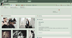 Desktop Screenshot of kfa-art74.deviantart.com