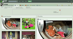 Desktop Screenshot of melogv.deviantart.com