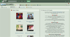 Desktop Screenshot of dc-couples.deviantart.com