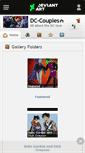 Mobile Screenshot of dc-couples.deviantart.com