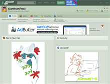 Tablet Screenshot of aluminumfrost.deviantart.com
