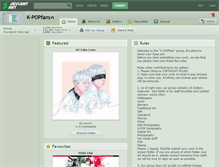 Tablet Screenshot of k-popfans.deviantart.com