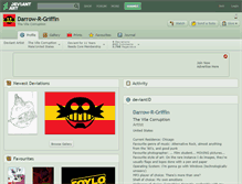 Tablet Screenshot of darrow-r-griffin.deviantart.com