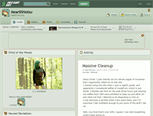 Tablet Screenshot of meariishiotsu.deviantart.com