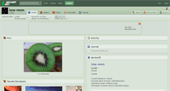 Desktop Screenshot of luna--moon.deviantart.com