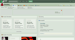 Desktop Screenshot of isawabug.deviantart.com