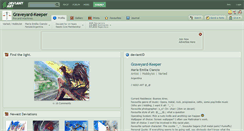 Desktop Screenshot of graveyard-keeper.deviantart.com