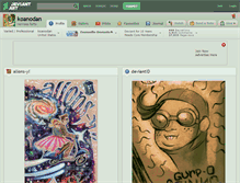 Tablet Screenshot of koanodan.deviantart.com