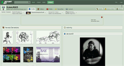 Desktop Screenshot of djamjr805.deviantart.com