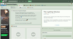 Desktop Screenshot of expansionutopia.deviantart.com