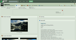Desktop Screenshot of kagemaru.deviantart.com