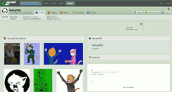 Desktop Screenshot of katuysha.deviantart.com