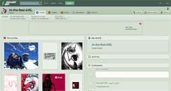 Desktop Screenshot of im-the-real-axel.deviantart.com