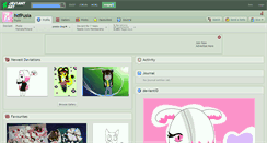 Desktop Screenshot of htfpusia.deviantart.com