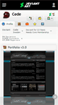 Mobile Screenshot of cede.deviantart.com