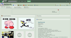 Desktop Screenshot of metatoonlink.deviantart.com