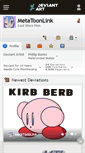Mobile Screenshot of metatoonlink.deviantart.com