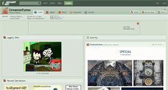 Desktop Screenshot of cinnamonfumes.deviantart.com