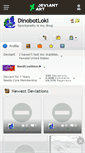 Mobile Screenshot of dinobotloki.deviantart.com