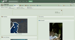 Desktop Screenshot of cori123.deviantart.com