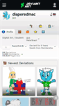 Mobile Screenshot of diaperedmac.deviantart.com