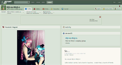Desktop Screenshot of niji-no-ninji-n.deviantart.com