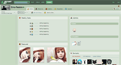 Desktop Screenshot of emo-passion.deviantart.com