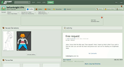 Desktop Screenshot of bellumknight1096.deviantart.com