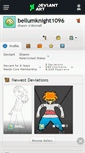 Mobile Screenshot of bellumknight1096.deviantart.com