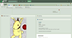 Desktop Screenshot of kyaki.deviantart.com