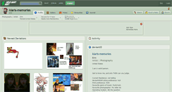 Desktop Screenshot of kiaris-memories.deviantart.com
