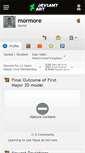 Mobile Screenshot of mormore.deviantart.com