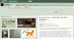 Desktop Screenshot of krourou2.deviantart.com