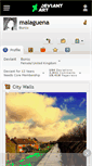 Mobile Screenshot of malaguena.deviantart.com