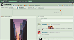 Desktop Screenshot of caffeinesoup.deviantart.com