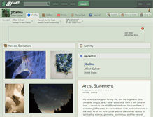 Tablet Screenshot of jibalina.deviantart.com
