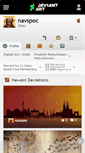 Mobile Screenshot of navspec.deviantart.com