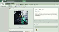 Desktop Screenshot of cosplay-x-couples.deviantart.com