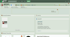 Desktop Screenshot of patrickplz.deviantart.com