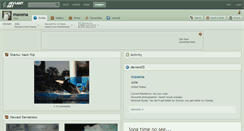 Desktop Screenshot of maxena.deviantart.com