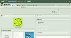 Desktop Screenshot of jamiemiller.deviantart.com