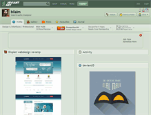 Tablet Screenshot of bilalm.deviantart.com
