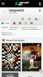 Mobile Screenshot of halophax02.deviantart.com