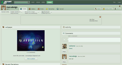 Desktop Screenshot of marudesign.deviantart.com