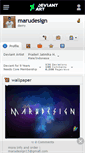 Mobile Screenshot of marudesign.deviantart.com