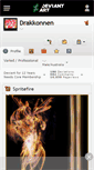 Mobile Screenshot of drakkonnen.deviantart.com