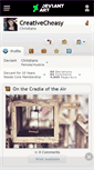 Mobile Screenshot of creativecheasy.deviantart.com